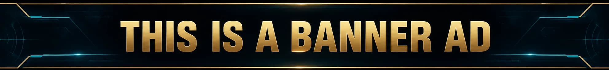 THIS IS A BANNER AD